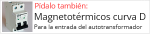 Magnetotérmicos curva D